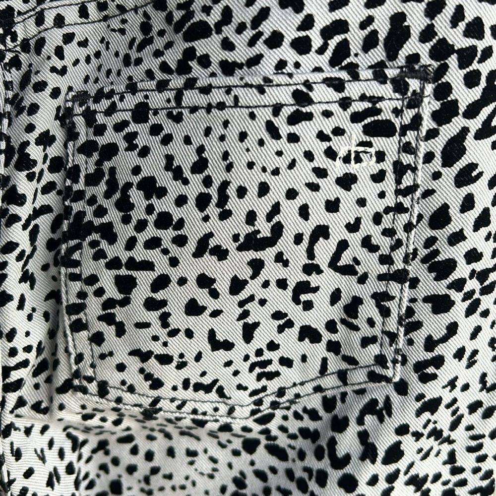NWT Rag & Bone Hana Cheetah Print Crop Jean Size: 24 - Picture 13 of 15